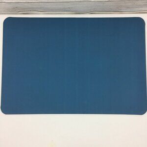 Coffee Mat for Countertops Coffee Bar Accessories Blue 16"x24"